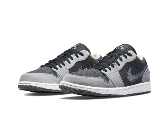 Air Jordan 1 Low Crater Black Grey | ג'ורדן 1 נמוכות