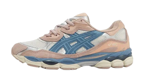 ASICS GEL- Cream/Grey Floss Mauve Blue