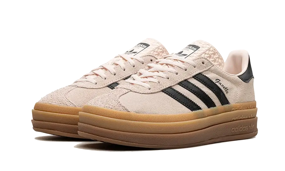 Adidas Gazelle Bold Wonder Quartz Black Gum | אדידס ג'זל