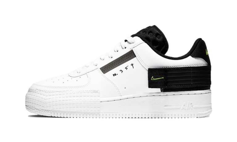 Air Force 1 Low Drop Type White Black Volt | איירפורס נמוכות