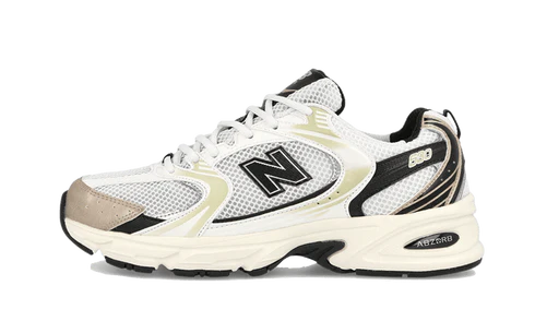 New Balance 530 White Light Gold Metallic | ניו באלאנס