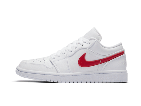 Air Jordan 1 Low White University Red | ג'ורדן 1 נמוכות