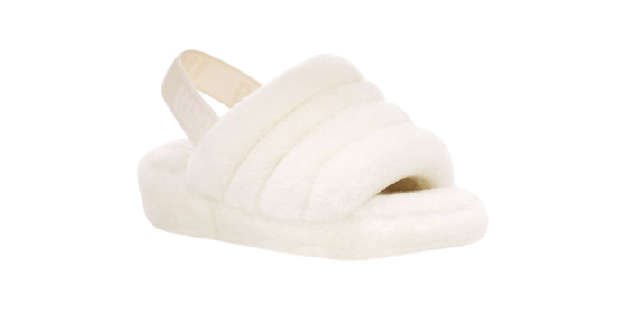 UGG Fluff Yeah Slide White | כפכפי אגג