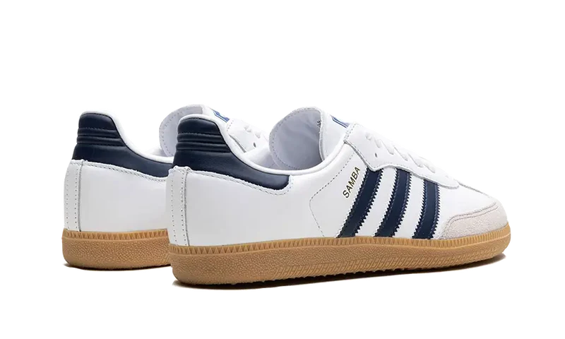 Adidas Samba OG Cloud White Night Indigo Gum | אדידס סמבה