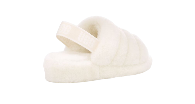 UGG Fluff Yeah Slide White | כפכפי אגג