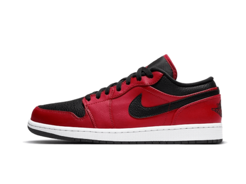 Air Jordan 1 Low Reverse Bred Pebbled Swoosh | ג'ורדן 1 נמוכות