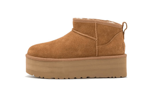 UGG CLASSIC ULTRA MINI PLATFORM CHESTNUT | מגפי אגג