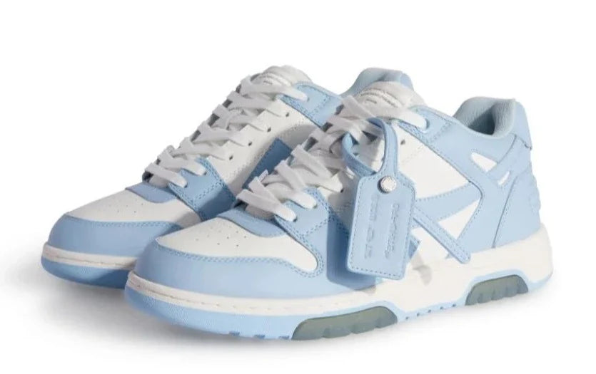 Out Of Office Calf Leather in blue Off-White